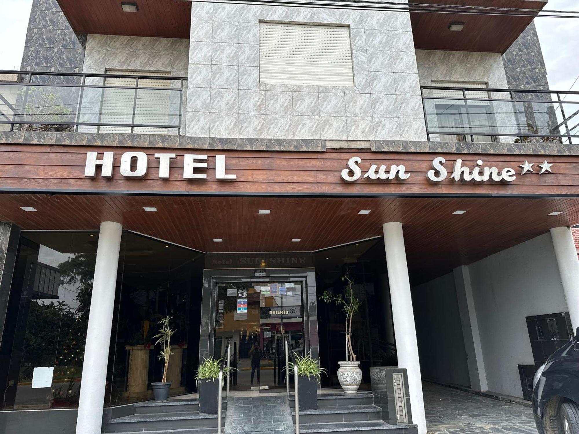 Sun-Shine Hotel San Clemente del Tuyu Bagian luar foto